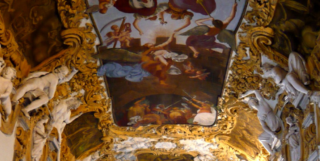 palazzo leoni montanari ceiling